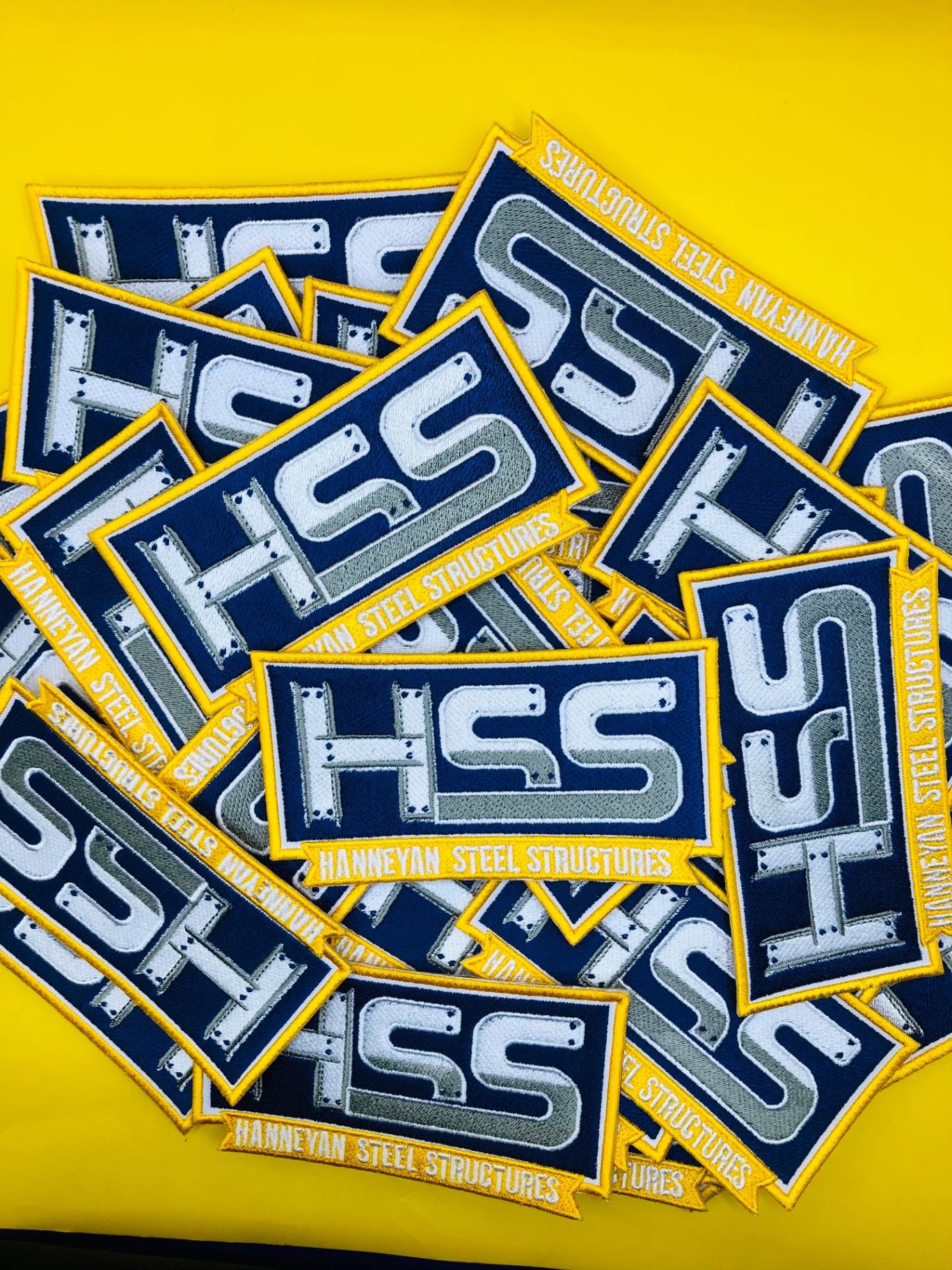 Custom HSS embroidered team patches